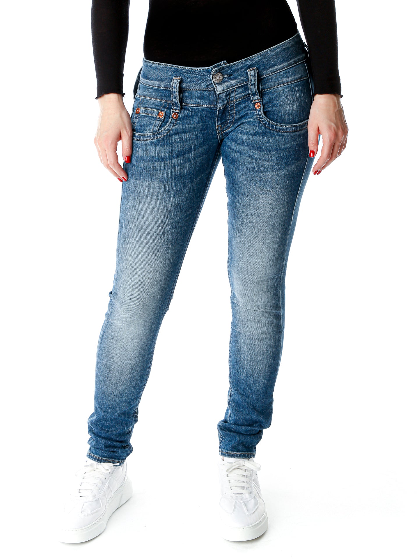 Slim Low Jeans Pitch Herrlicher Waist