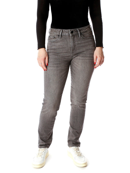 DENHAM Jolie Straight Fit High Waist Jeans