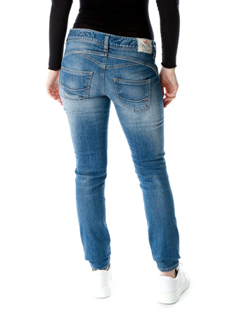 Herrlicher Raya Boyfriend New Straight Waist Jeans Fit Mid